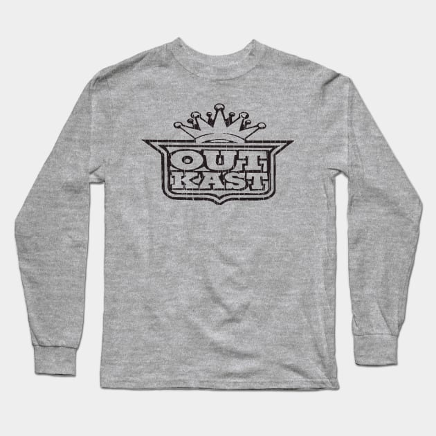 Retro OUtkast - Brown pencil Long Sleeve T-Shirt by Brown Pencil